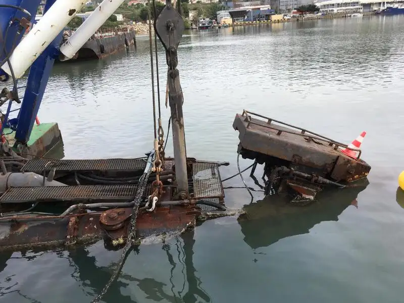 Baggeraarschip te koop