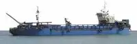 Baggeraarschip te koop