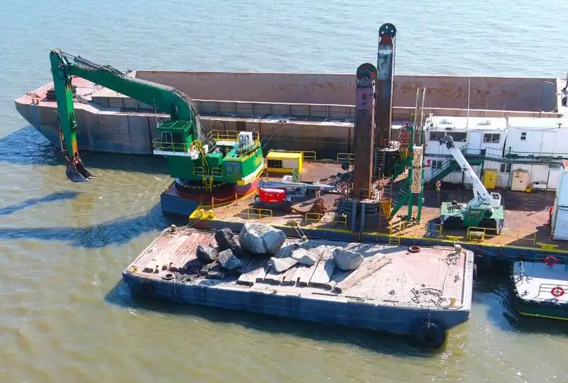 Baggeraarschip te koop