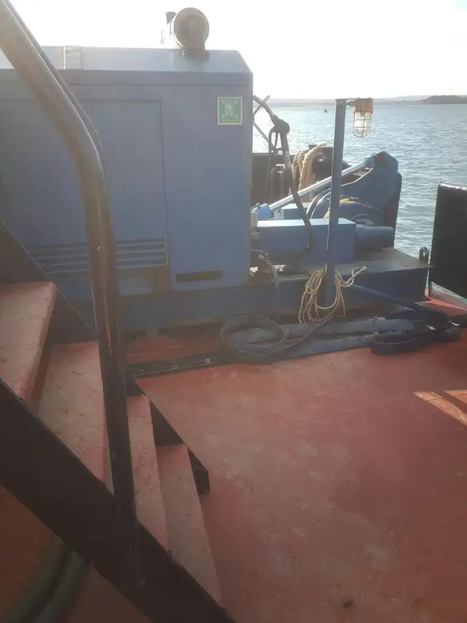 Baggeraarschip te koop