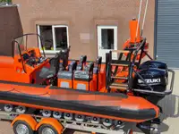 Stijve rubberboot te koop