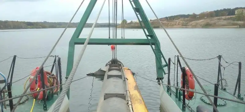 Baggeraarschip te koop
