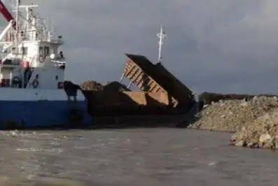 Baggeraarschip te koop