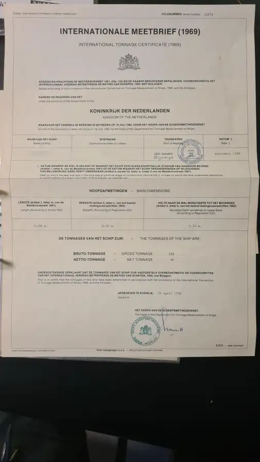 Bevoorradingsschip te koop