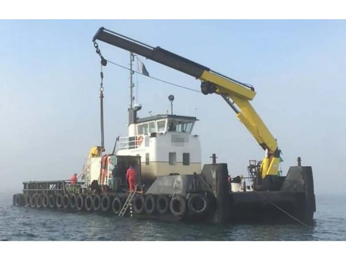 Baggeraarschip te koop