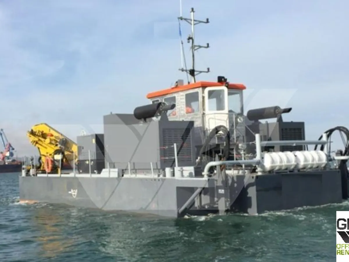 Baggeraarschip te koop