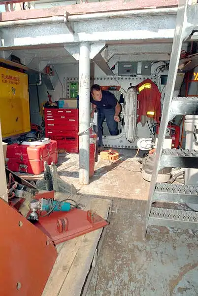 Baggeraarschip te koop