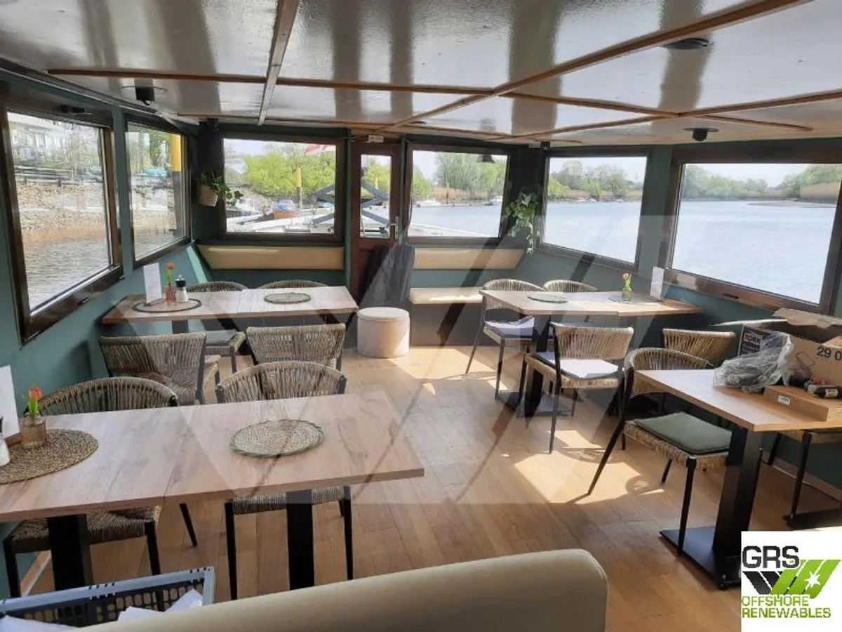 Restaurantschip te koop