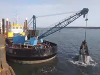 Baggeraarschip te koop