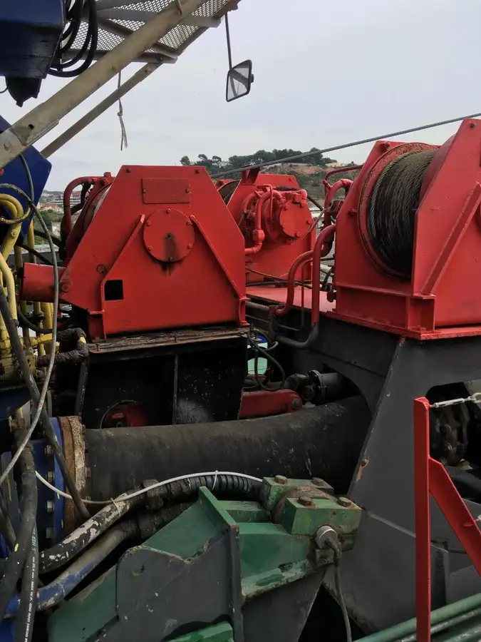 Baggeraarschip te koop