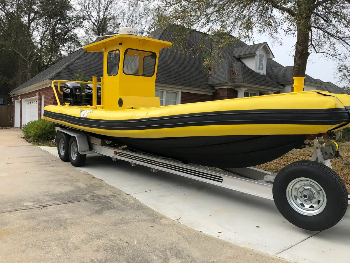 Stijve rubberboot te koop