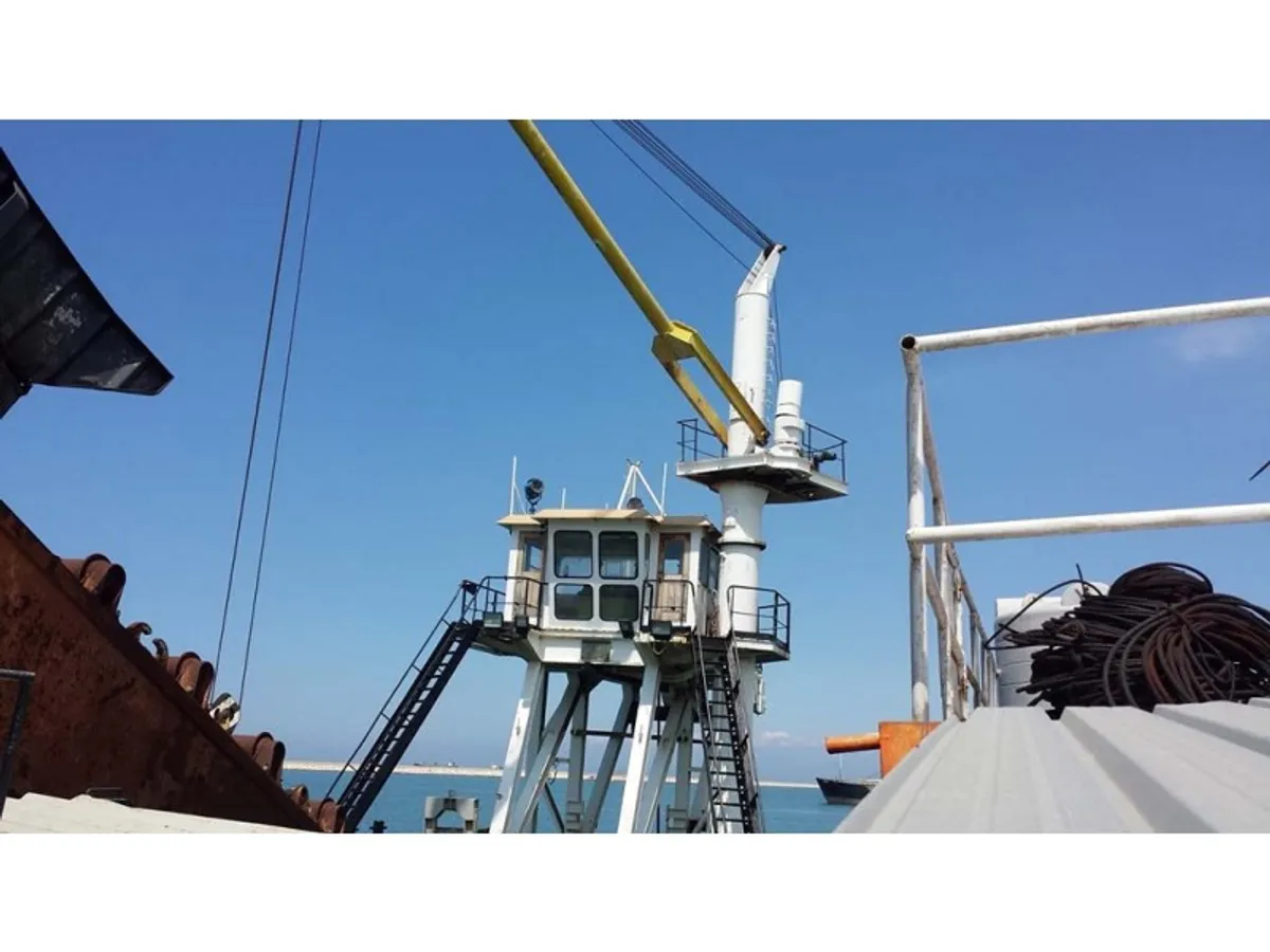 Baggeraarschip te koop