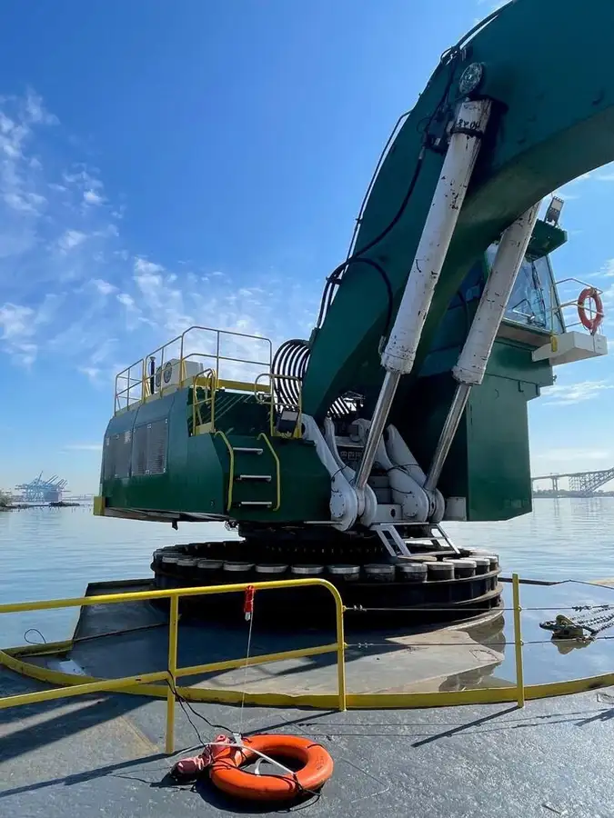 Baggeraarschip te koop