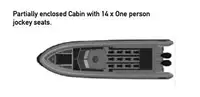 Stijve rubberboot te koop