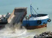 Baggeraarschip te koop