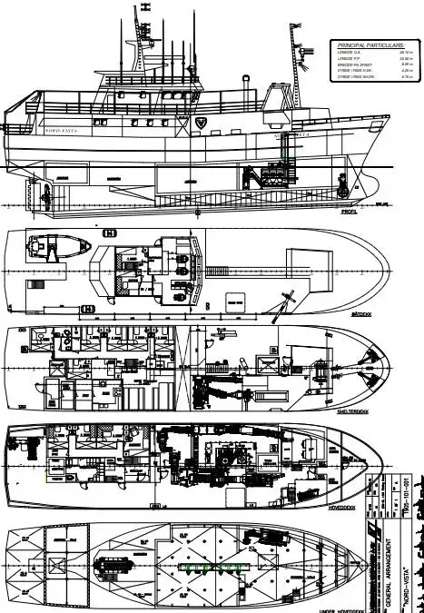 Visserij Trawler Te koop